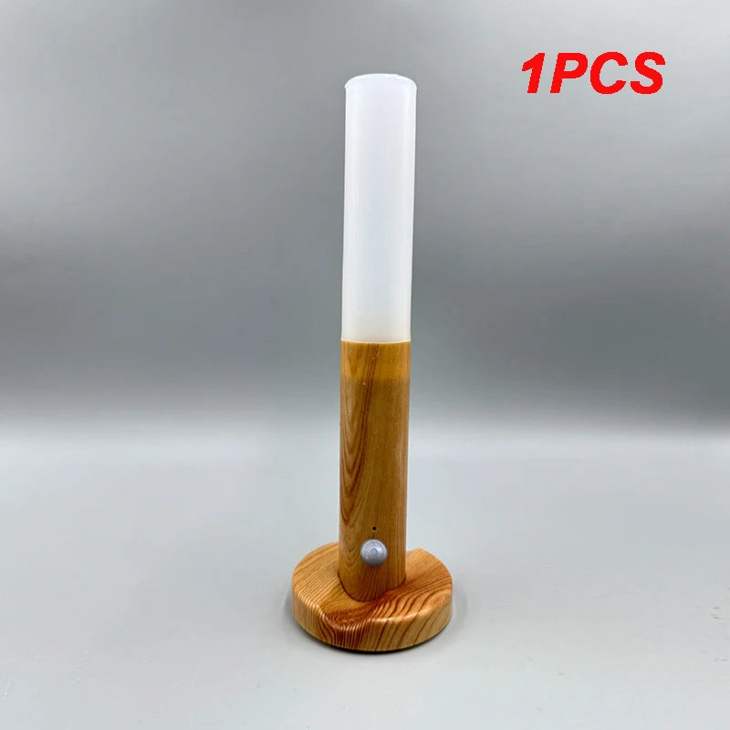 Magnetic Motion Sensor LED Night Light – Rechargeable, Warm White