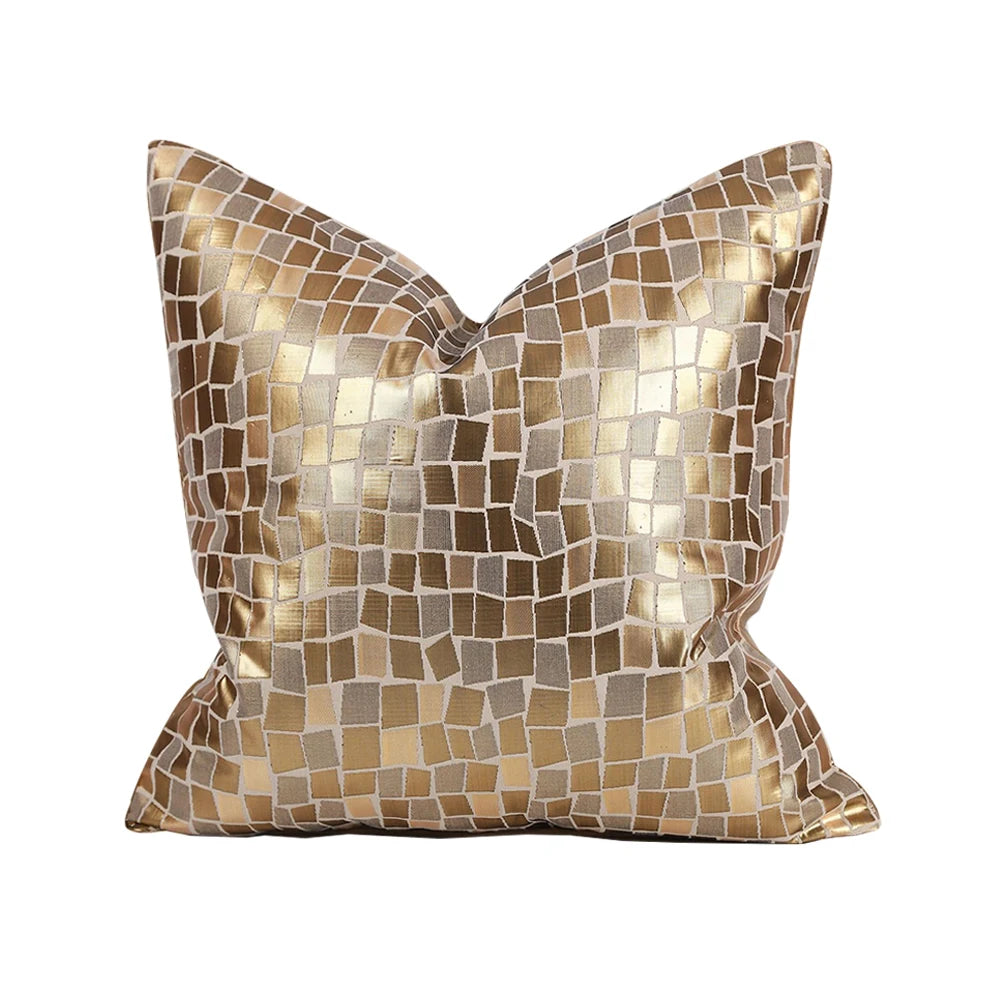Embroidered Faux Corduroy Cushion Covers