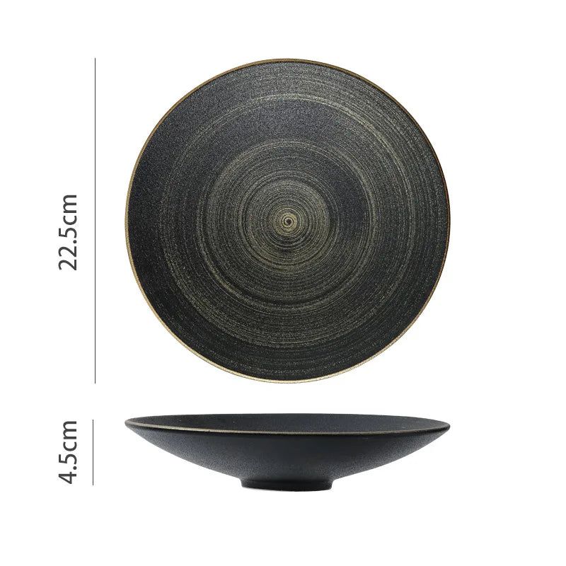Handcrafted Retro Porcelain Hat Bowl
