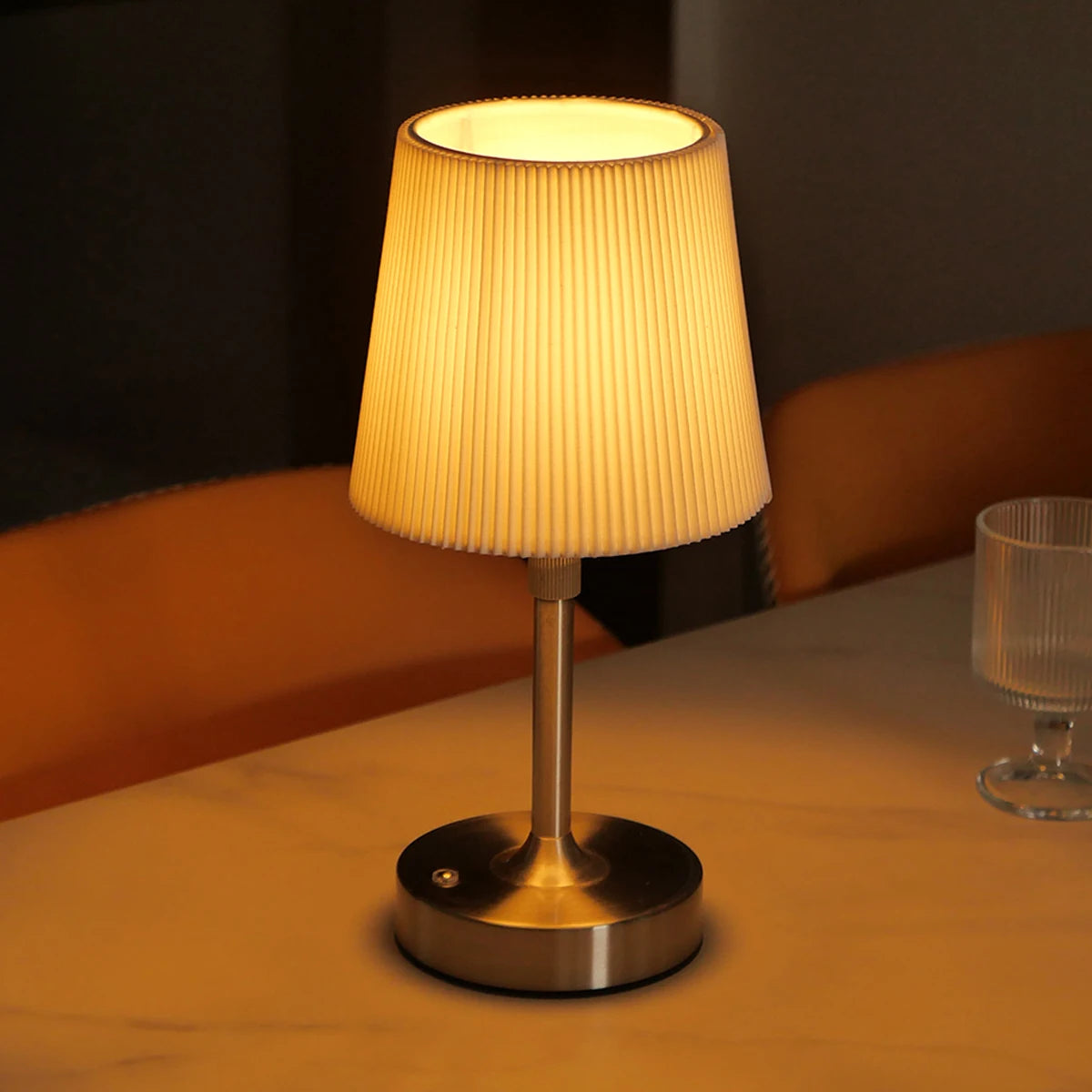 Rechargeable LED Night Light – Adjustable Height, Touch Dimming, Cordless Design