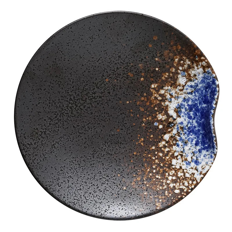 Ceramic Round Plate – Simple Elegance for Everyday Use