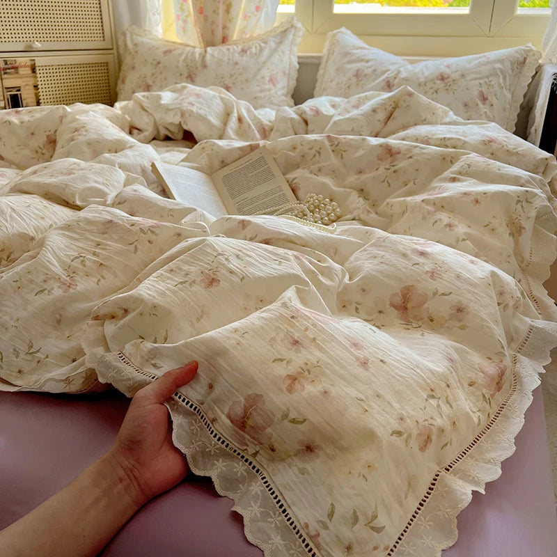 Princess Style Printed Duvet Cover Set – 3 Pieces