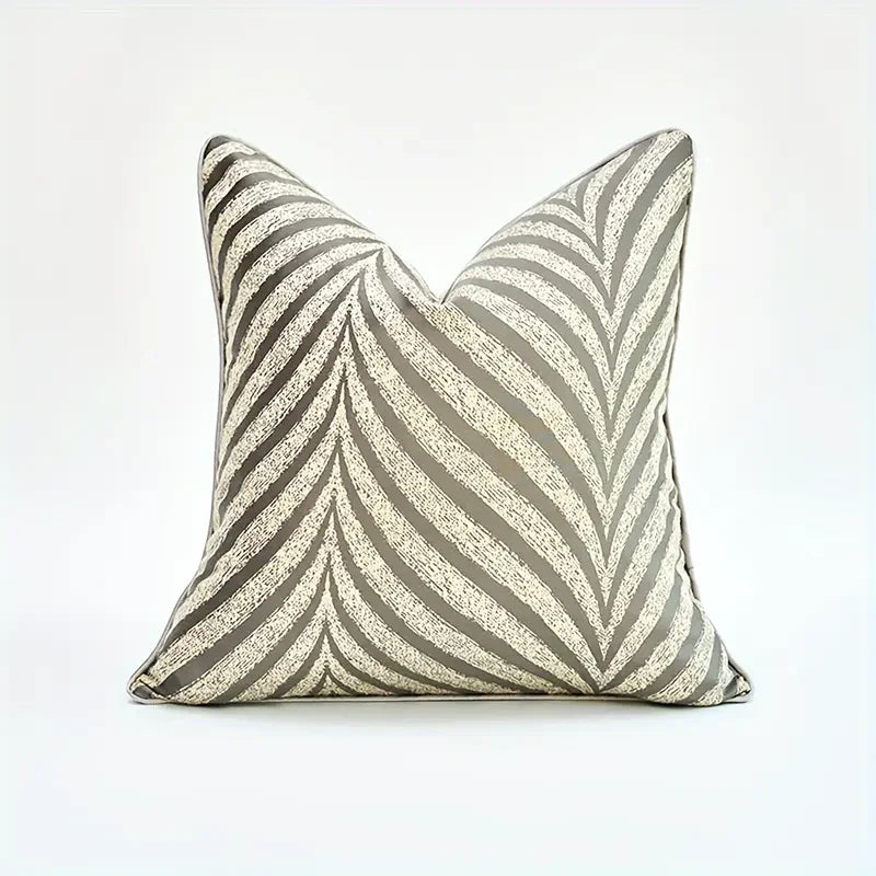 Embroidered Faux Corduroy Cushion Covers