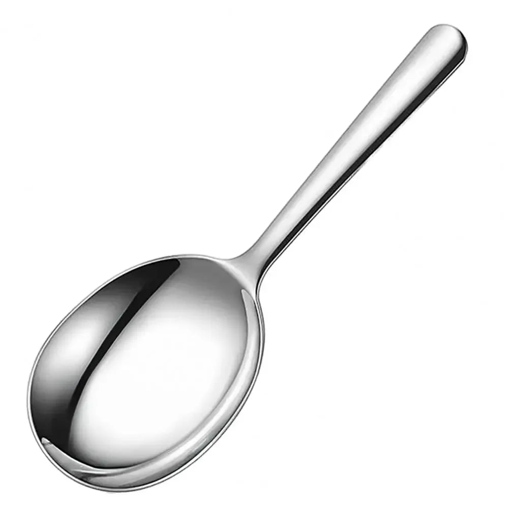 Stainless Steel Serving Spoon &amp; Slotted Spoon – Heavy Duty Cooking Utensil for Kitchen