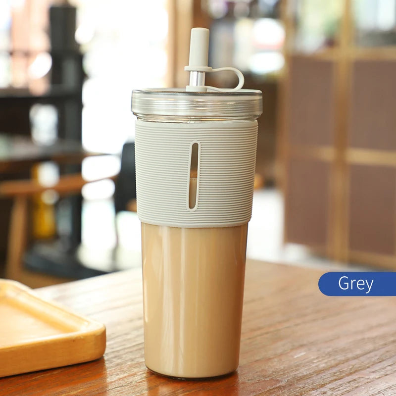 24oz  Reusable Plastic Water Bottle with Straw – Lightweight &amp; Eco-Friendly