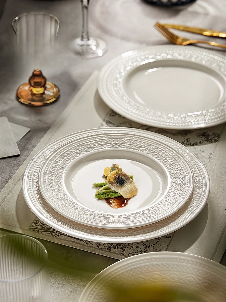 Porcelain Steak Plate
