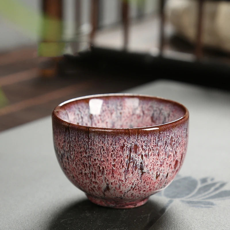 Mini Ceramic Teacup – Gradient Color