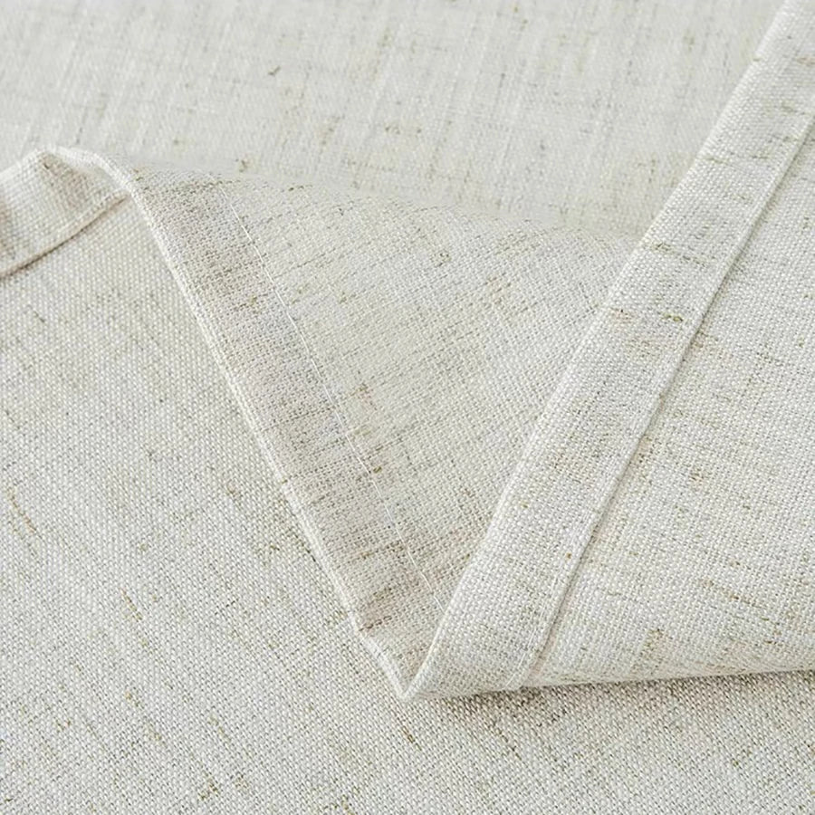 Ruffled Cotton Linen Tablecloth – Nordic Style, Oilproof &amp; Elegant Design