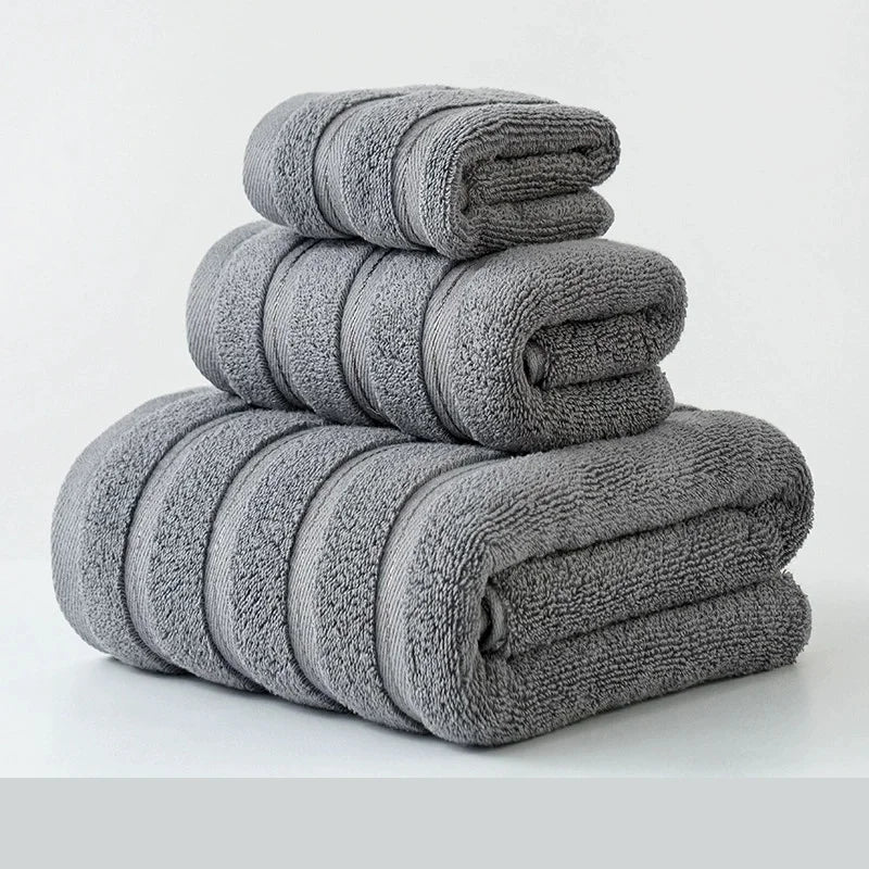3-Piece 100% Cotton Towel Set