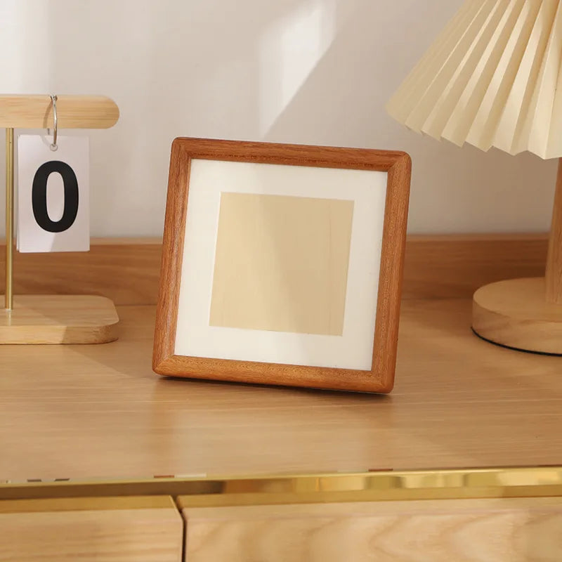 Modern Wooden Square Photo Frame – Multiple Sizes