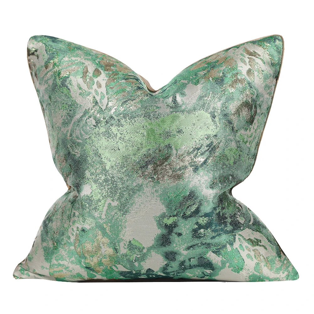 Embroidered Faux Corduroy Cushion Covers