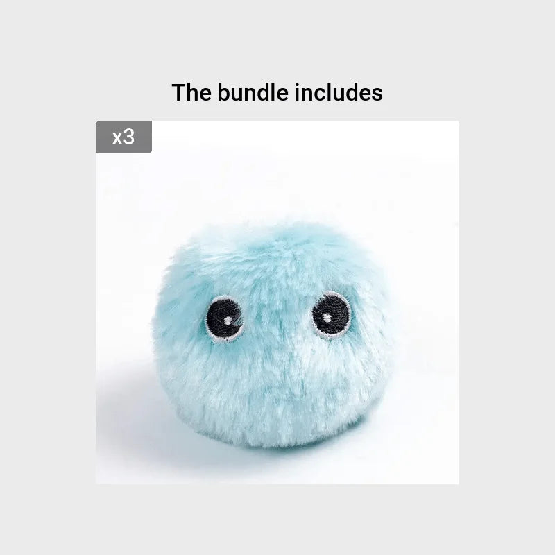 Soft Plush Cat Toy – Battery Included