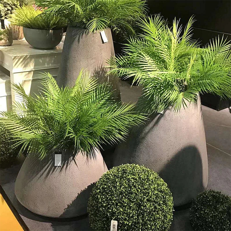 Artificial Tropical Green Leaf Branch – Realistic Faux Plant Décor