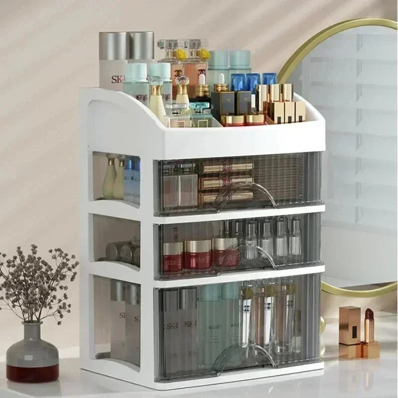 Drawer Makeup Organizer – Multi-Use Cosmetic & Jewelry Storage Box