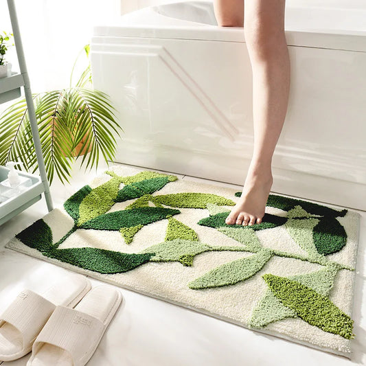 Ultra-Soft Non-Slip Microfiber Bath Mat – Quick Drying and Absorbent Rug