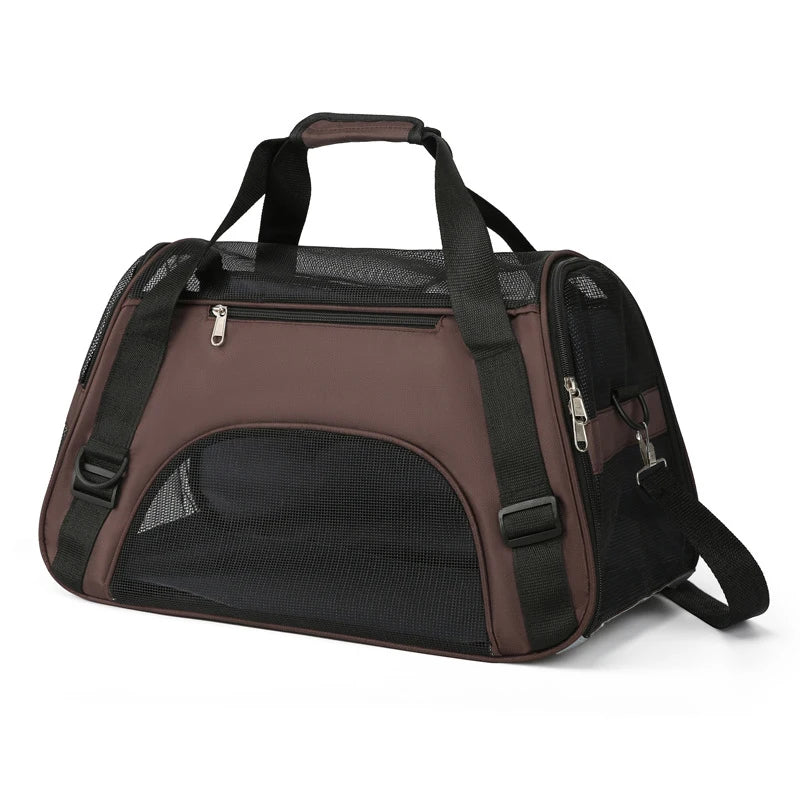 Breathable Pet Travel Bag – Soft-Sided Carrier for Small &amp; Medium Dogs
