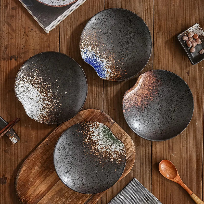 Ceramic Round Plate – Simple Elegance for Everyday Use