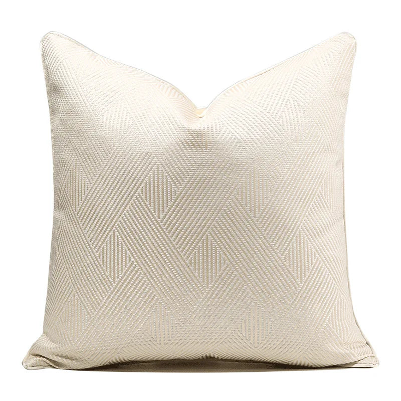 Embroidered Faux Corduroy Cushion Covers