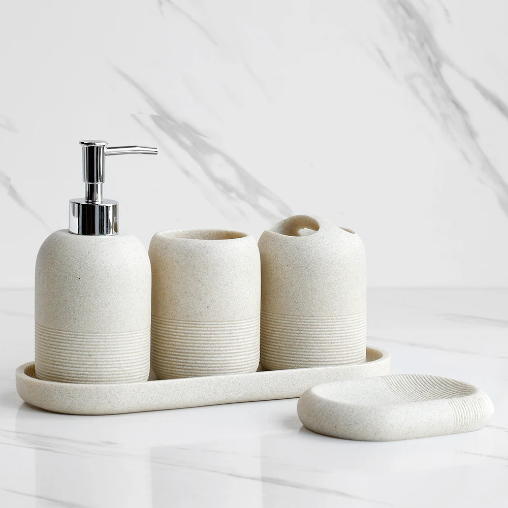 5-Piece Bathroom Accessories Set