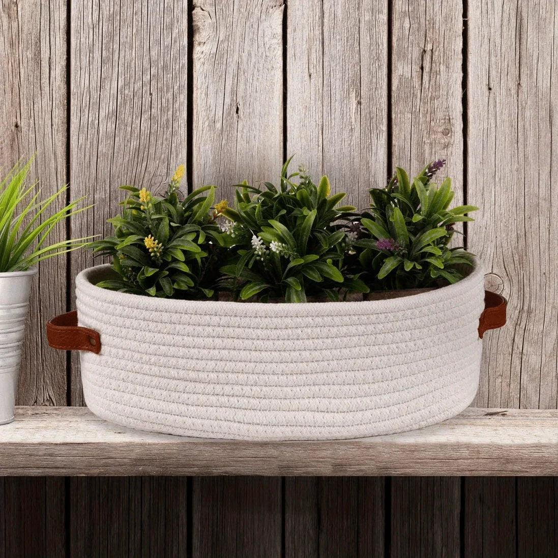 Multi-Purpose Wall Storage Basket – Modern Bathroom &amp; Kitchen Organizer