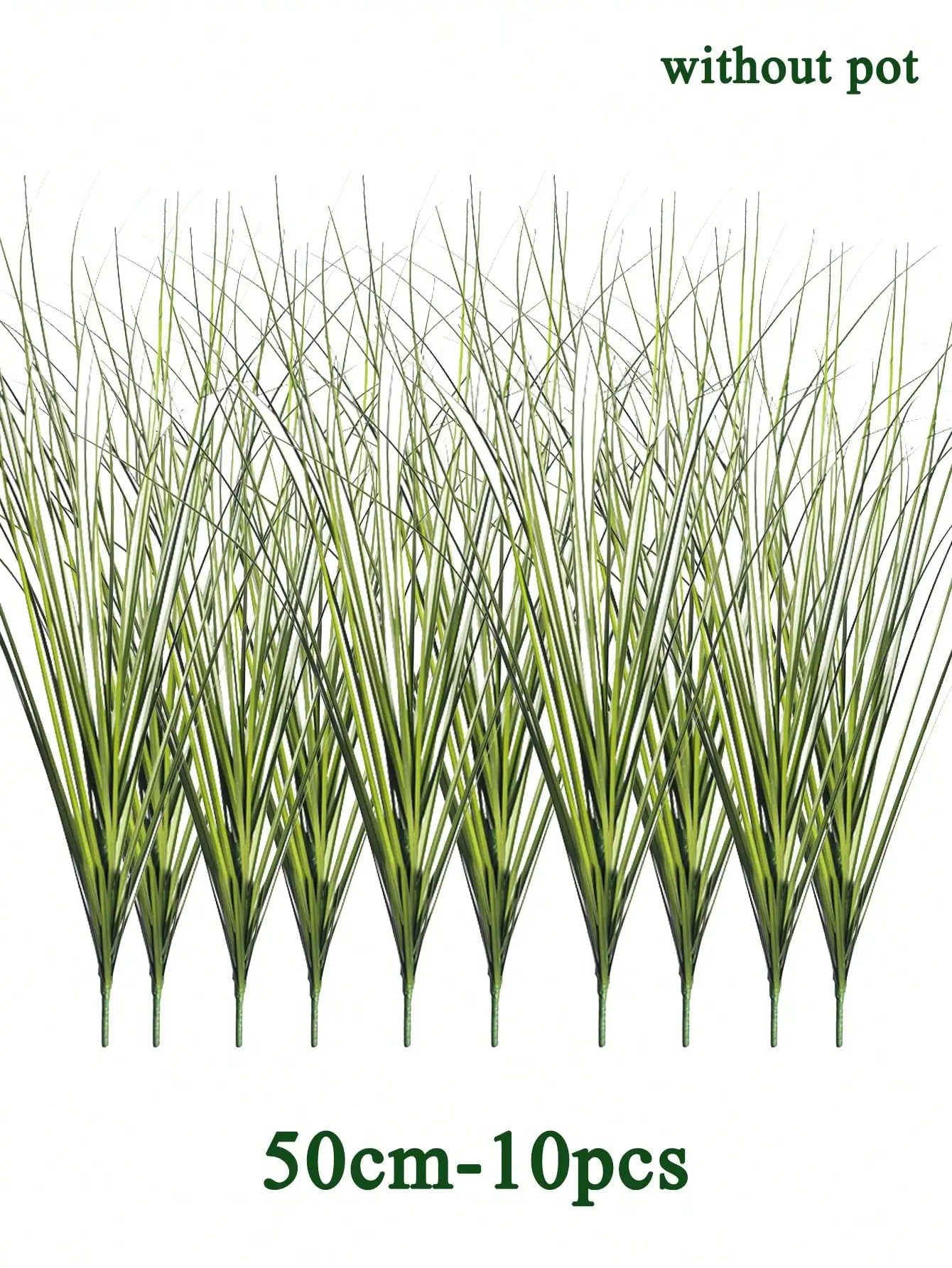 Artificial Tall Onion Grass – 19.7"–37.4" Decorative Faux Plant