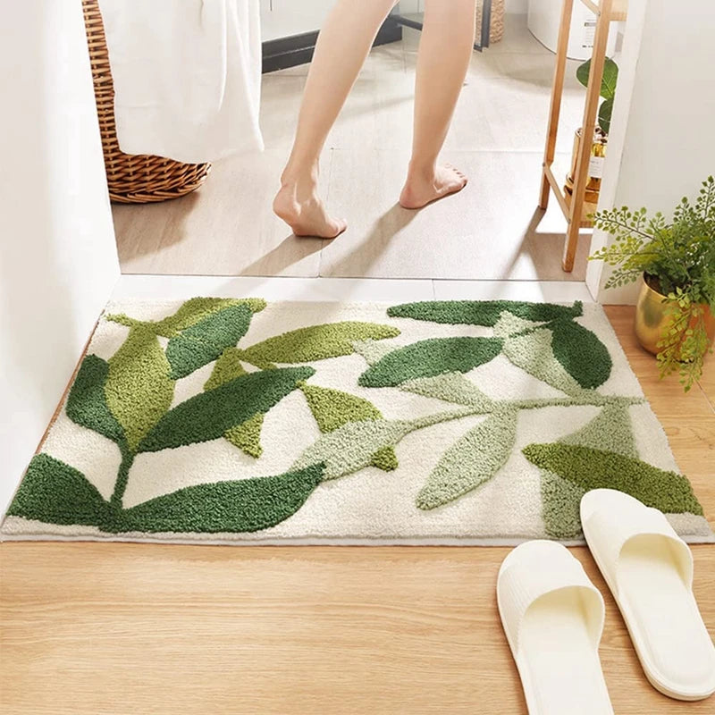 Ultra-Soft Non-Slip Microfiber Bath Mat – Quick Drying and Absorbent Rug