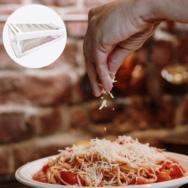 Multi-Purpose Stainless Steel Grater with Container