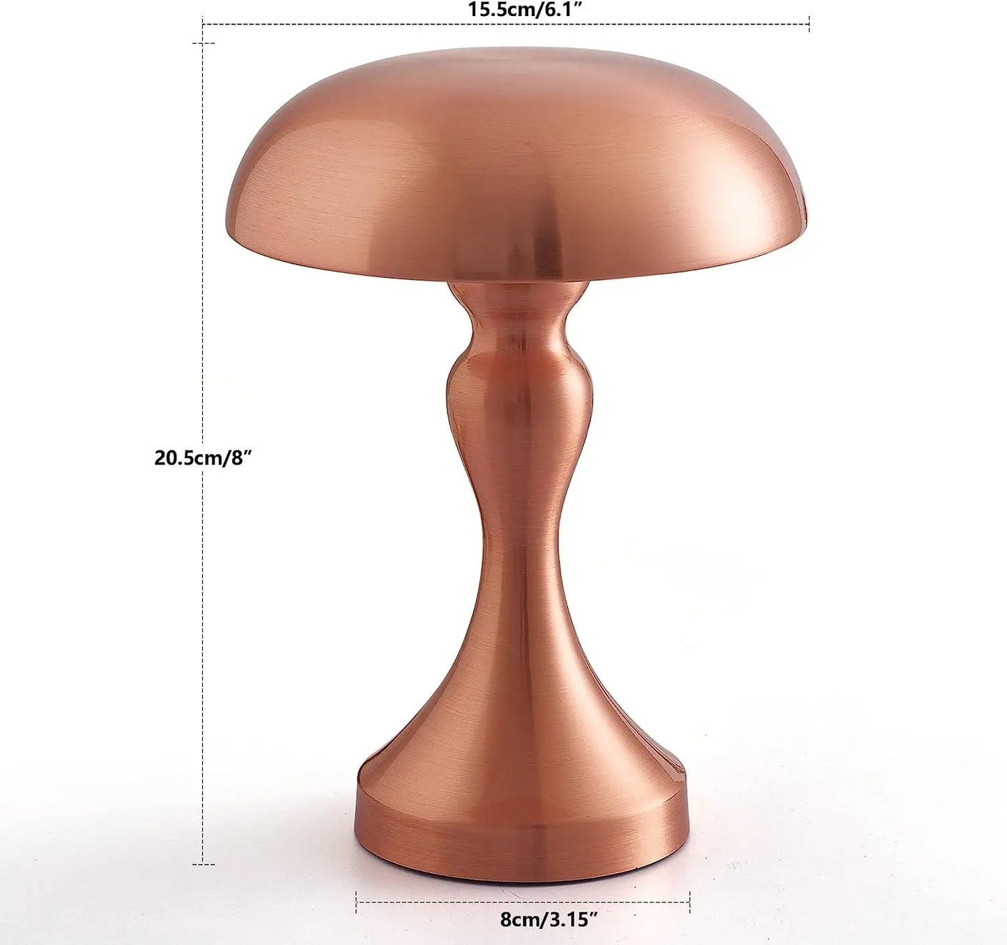 Modern Rechargeable LED Table Lamp – Touch Control, Wireless, Iron Body