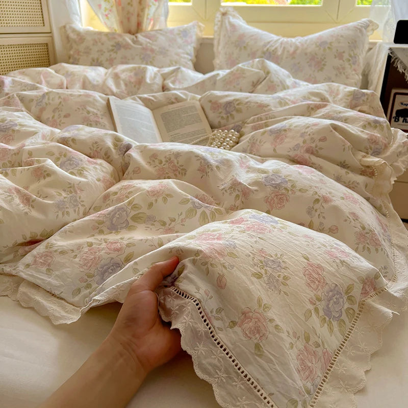 Princess Style Printed Duvet Cover Set – 3 Pieces