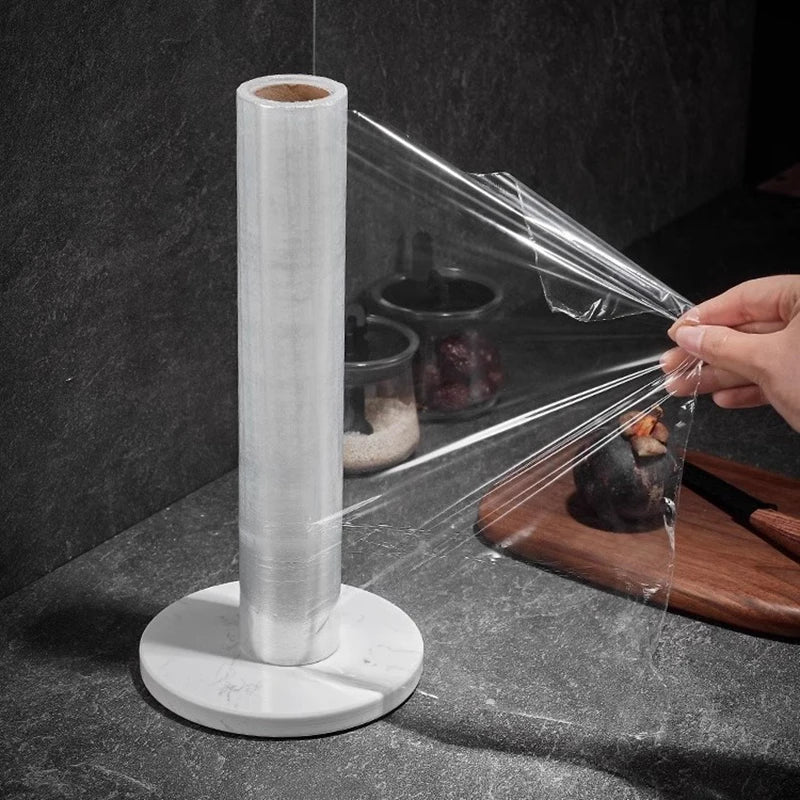 🧻 Marble &amp; Aluminum Paper Towel Holder