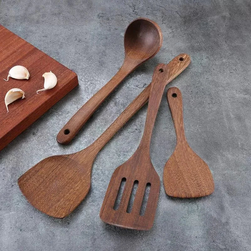 Wooden Cooking Shovel – Non-Stick &amp; Non-Slip