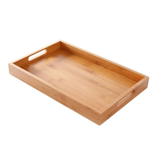 Natural Bamboo Wooden Serving Tray