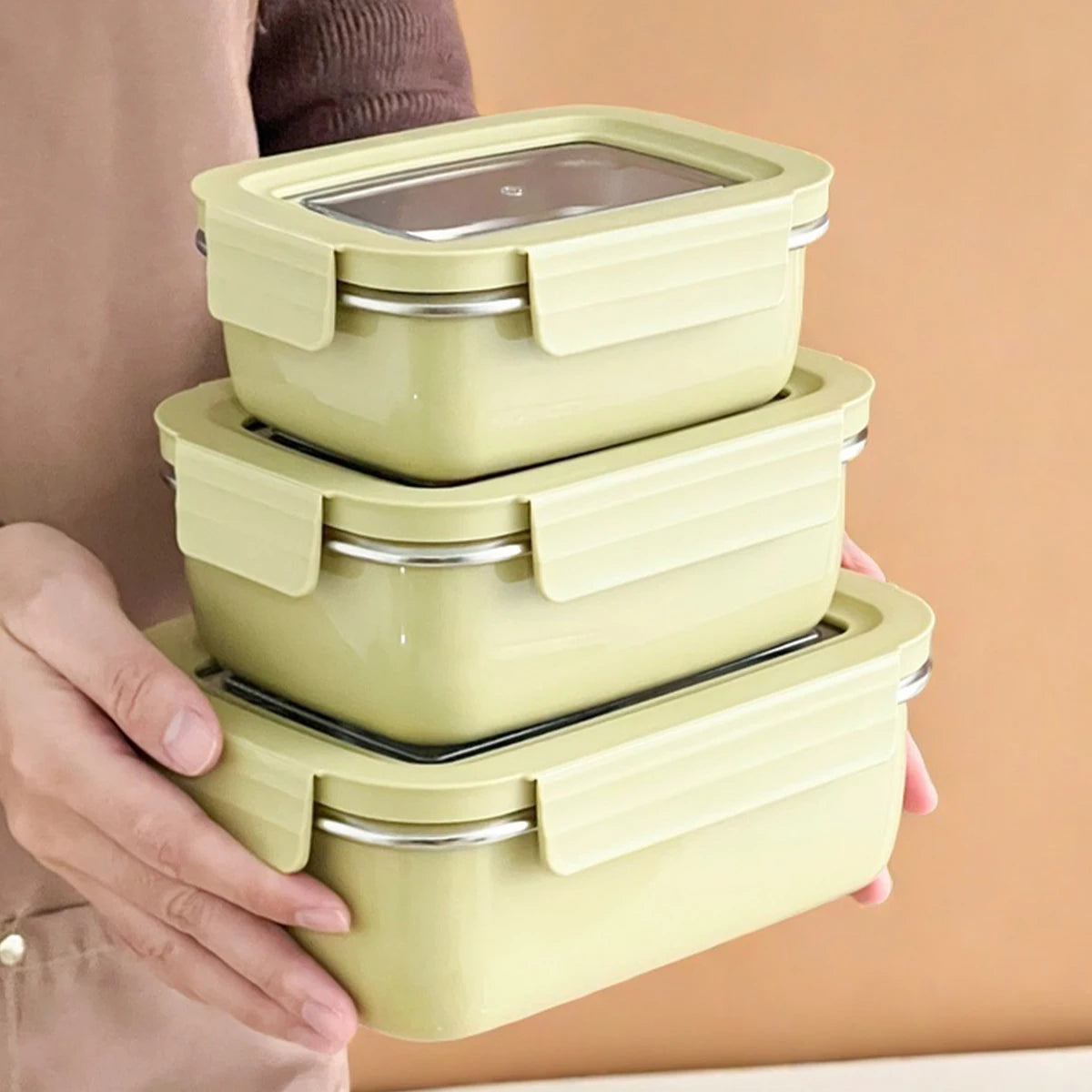 Stainless Steel Leakproof Food Container – Rectangle