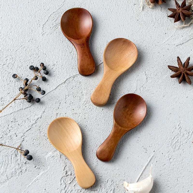 Mini Wooden Spoon Set – Set of 4