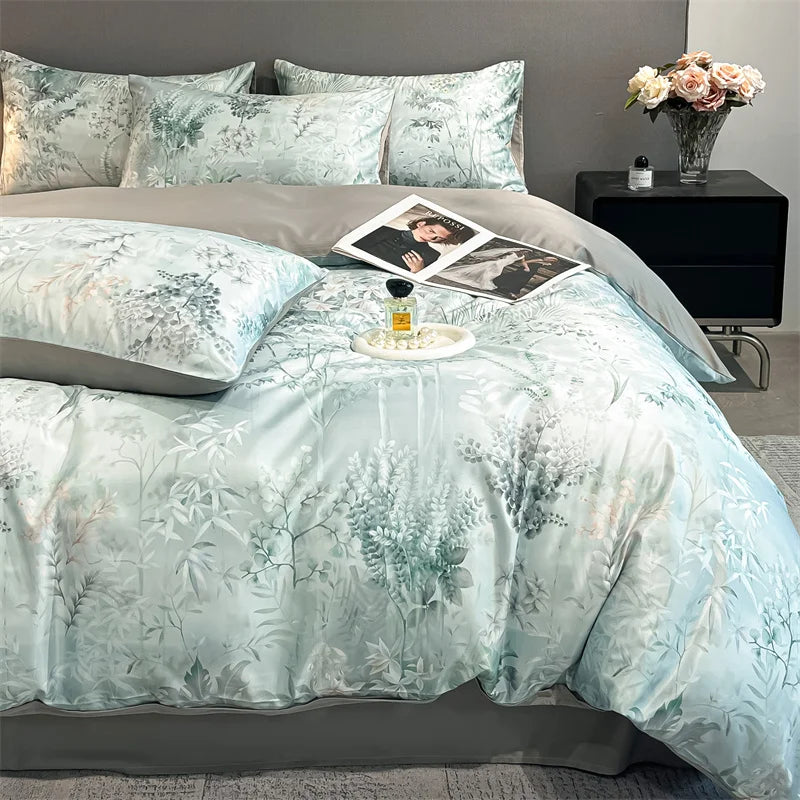 Luxury Jacquard Duvet Cover Set – 3 Pieces