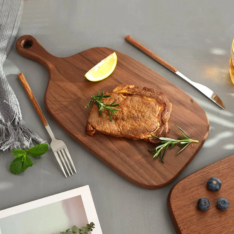 Black Walnut Wooden Serving Plate