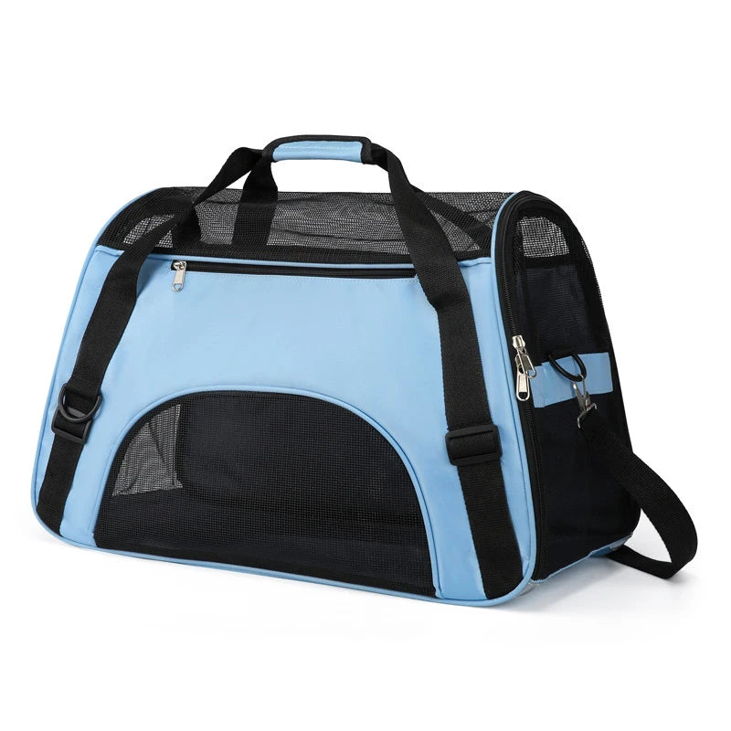 Breathable Pet Travel Bag – Soft-Sided Carrier for Small &amp; Medium Dogs