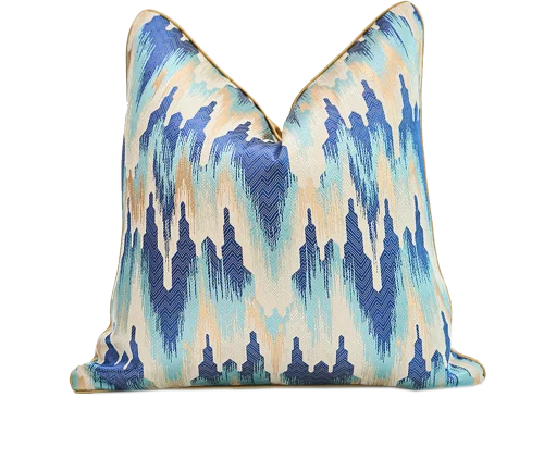 Embroidered Faux Corduroy Cushion Covers