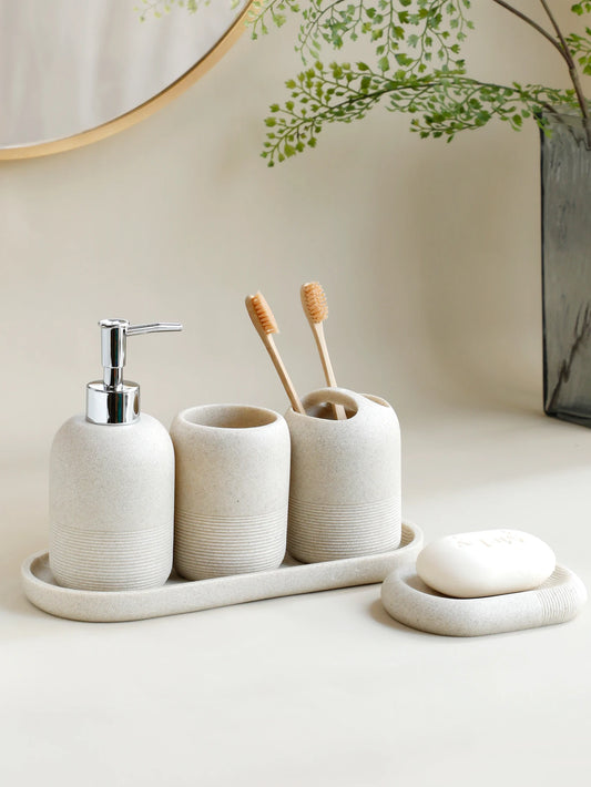 5-Piece Bathroom Accessories Set