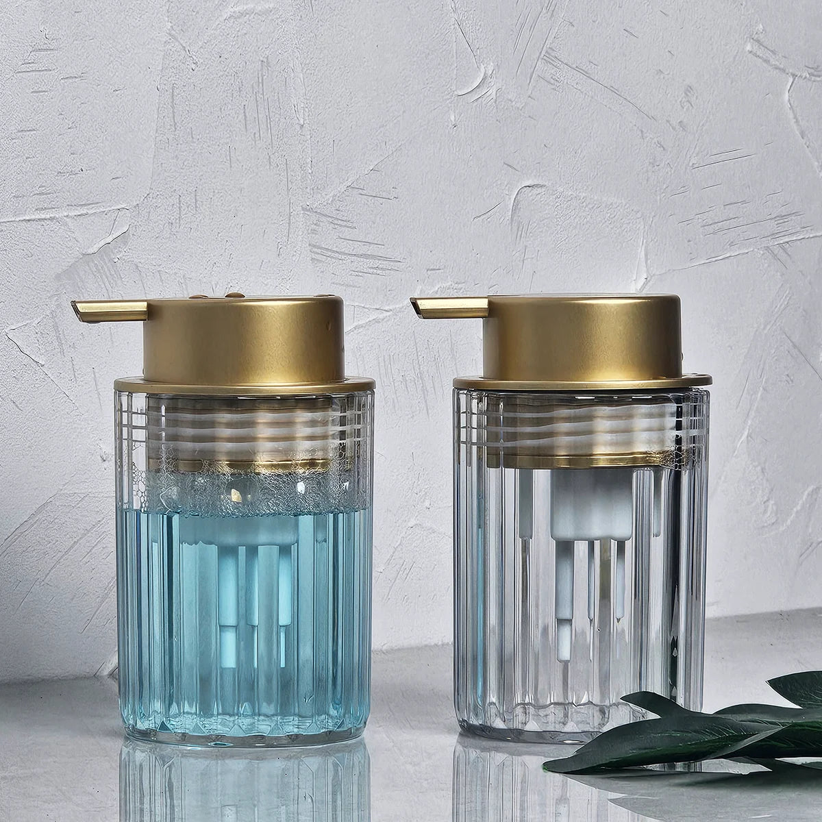 Foaming Hand Soap Dispenser – Clear Plastic Bottle