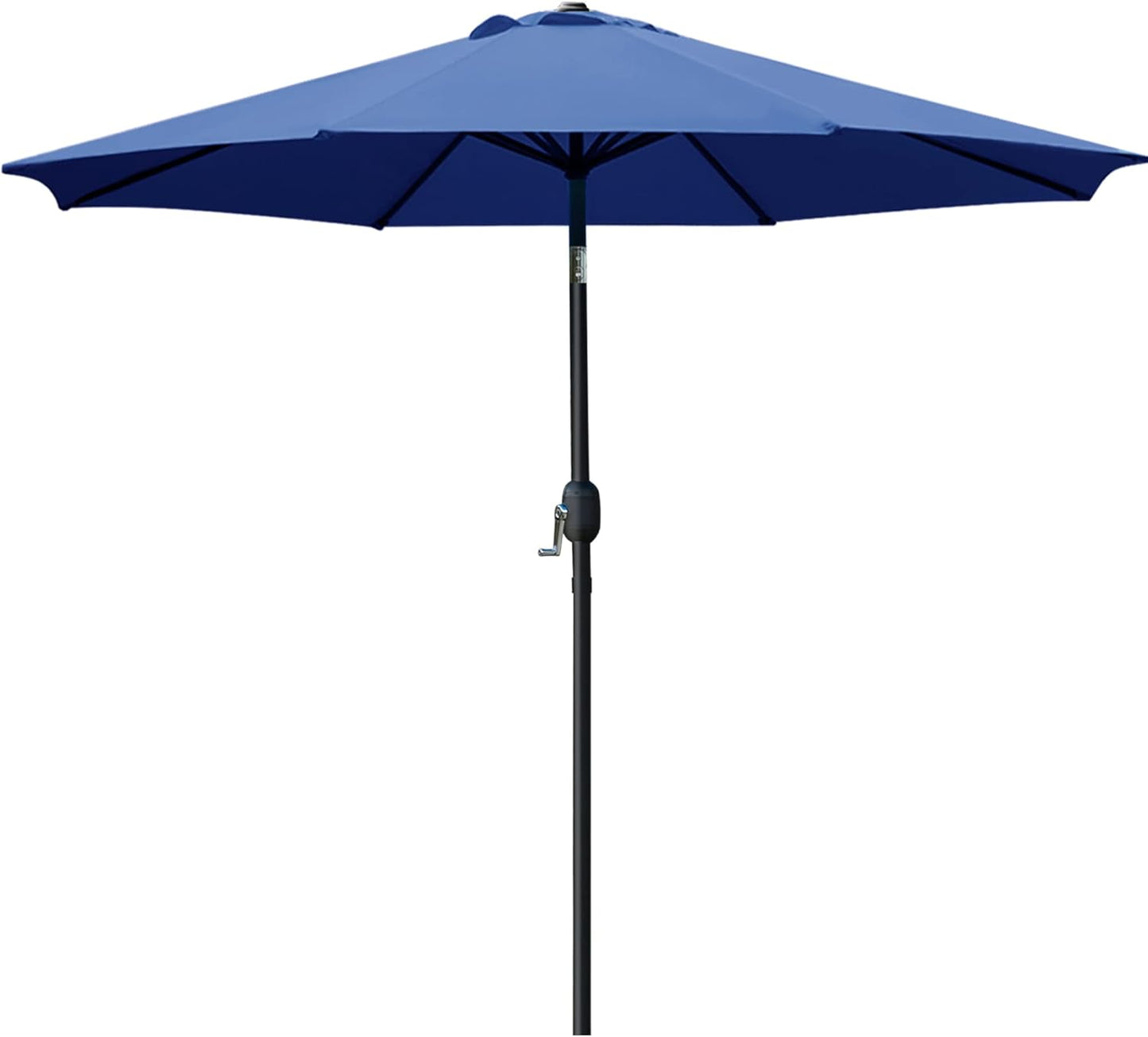 9' Patio Umbrella Outdoor Table Umbrella with 8 Sturdy Ribs (Beige)