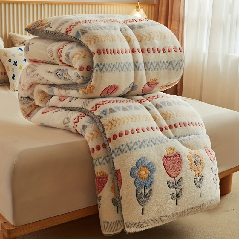 Bohemian Winter Comforter – Thick &amp; Cozy Quilt