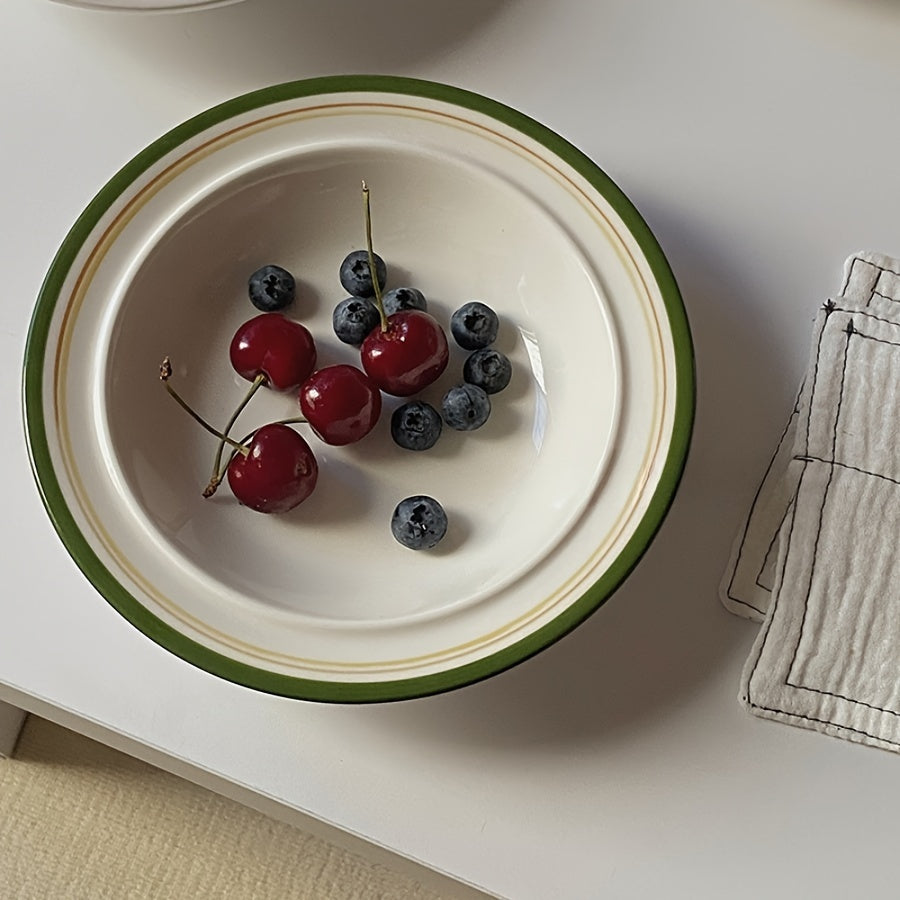 6-Inch Ceramic Bowl – Modern Round Dinnerware