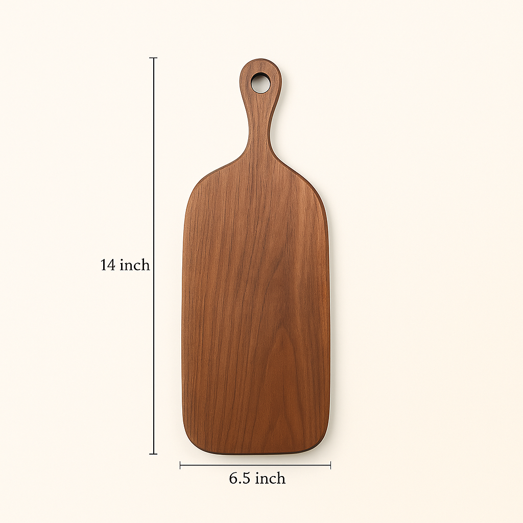 Black Walnut Wooden Serving Plate