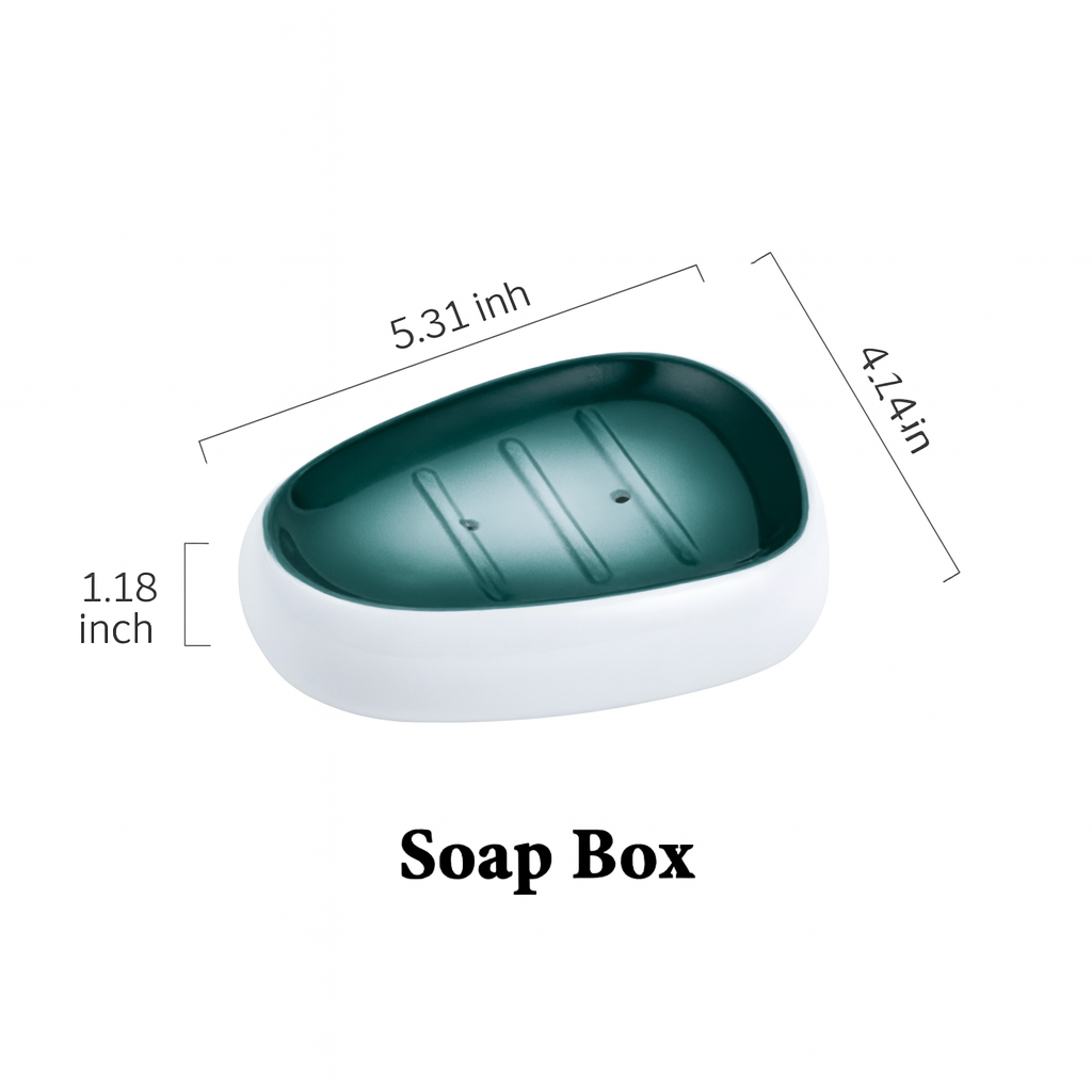 Ceramic Bathroom Accessories Set