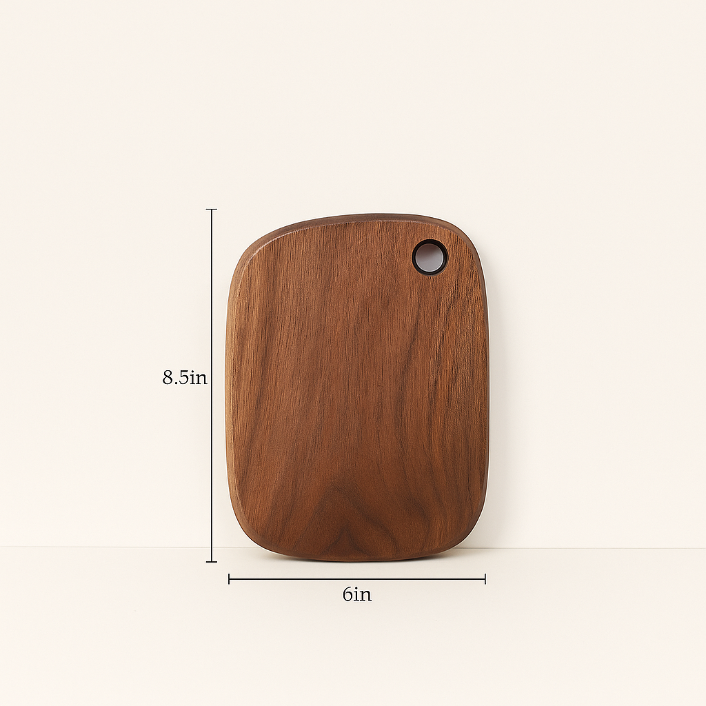 Black Walnut Wooden Serving Plate