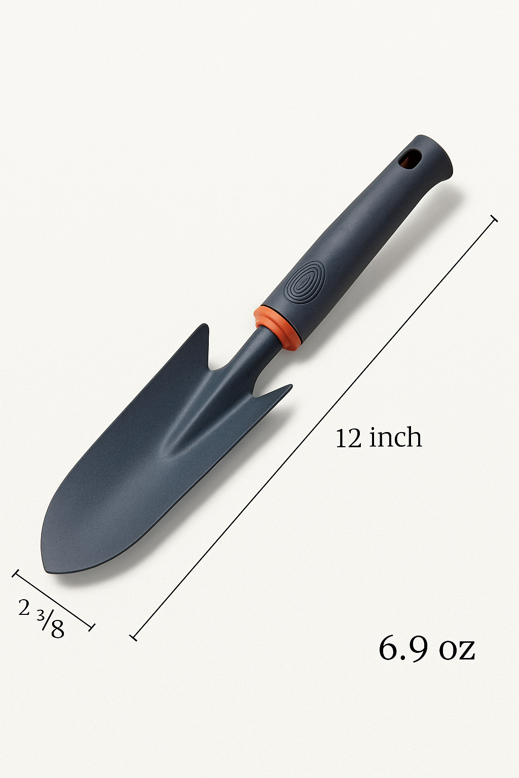 4-Piece Gardening Tool Set – Shovel, Rake, Hoe &amp; Weeder with Rubber Grip