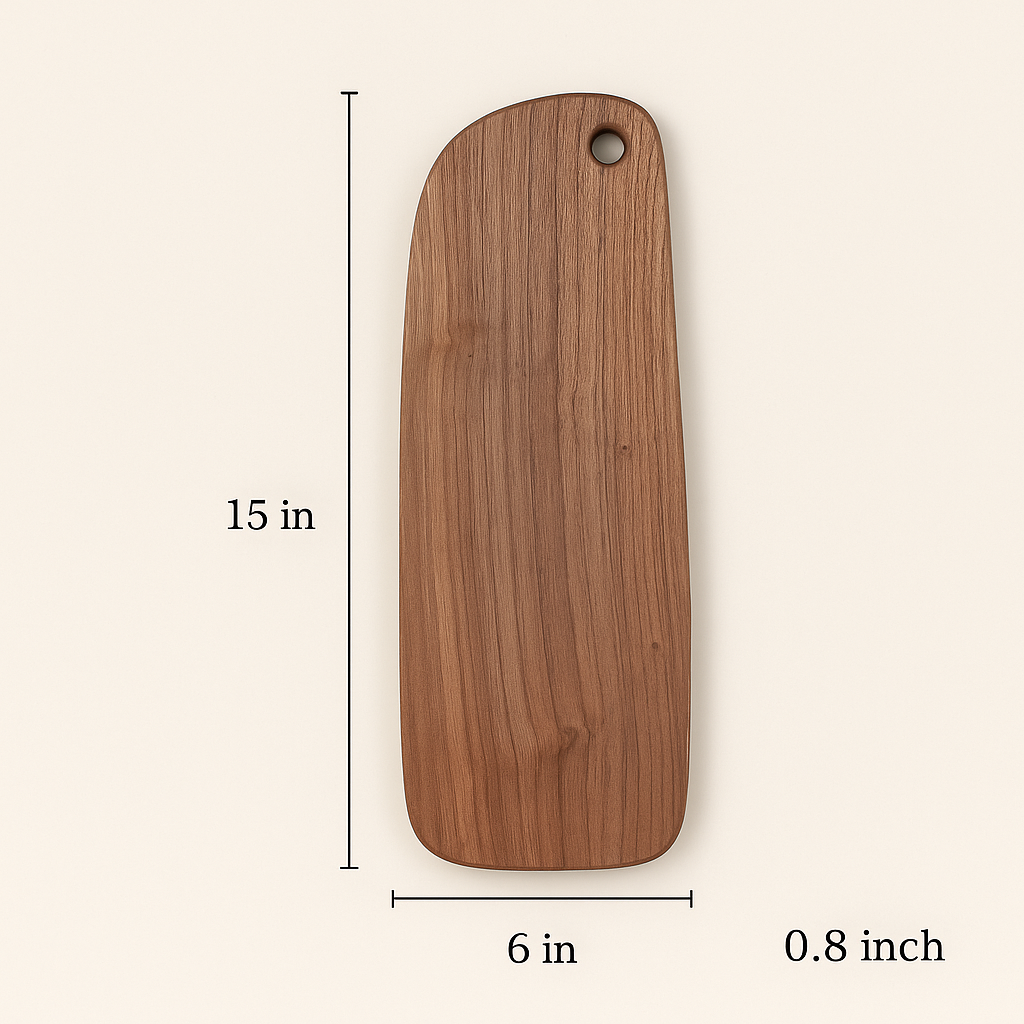 Black Walnut Wooden Serving Plate
